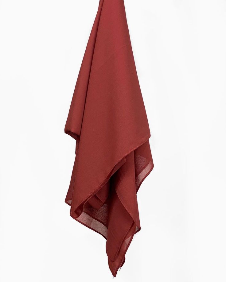 RUST CHIFFON DUPATTA