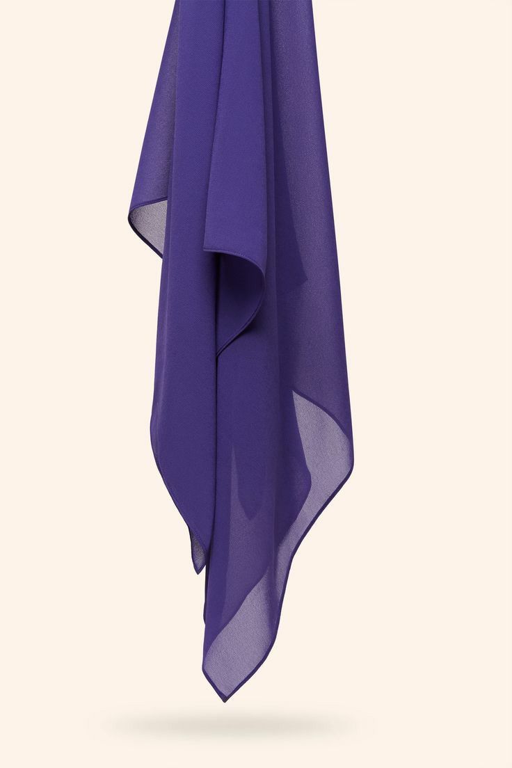 ROYAL BLUE CHIFFON DUPATTA