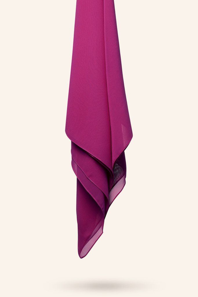 MAGENTA CHIFFON DUPATTA