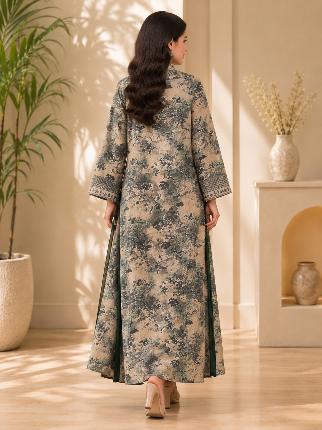 Iqra Iqbal | Gulshan Long Kaftan
